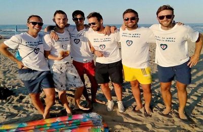 Группа ребят. Отель Brennero (Rimini) Группа ребят. Отель Brennero (Rimini)